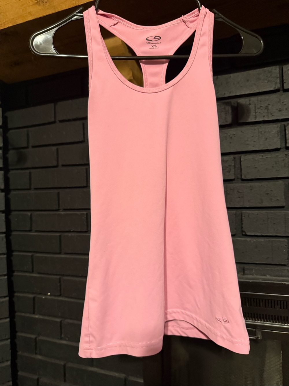 Champion Pink Racerback Tank Top